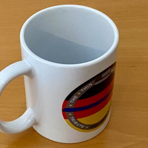 Coffee-mug/ Kaffeebecher "The Thin Blue Line tribute cop-car Germany" – Bild 5