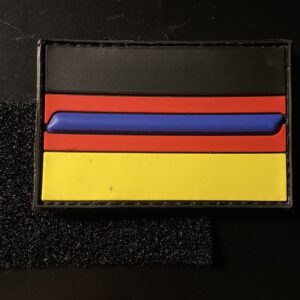 The Thin Blue Line Germany - 3D rubber patch – Bild 3